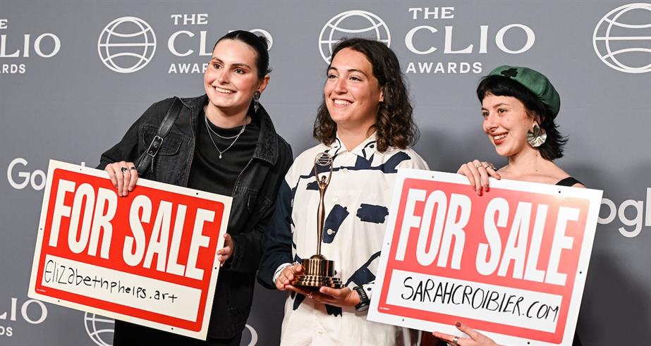 Elizabeth Phelps, Ali Manning and Sarah Croibier at the 2025 Clio Awards