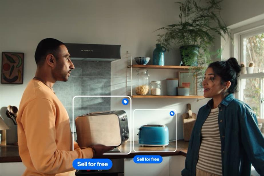 still from ad showing a couple unpacking as they move in together