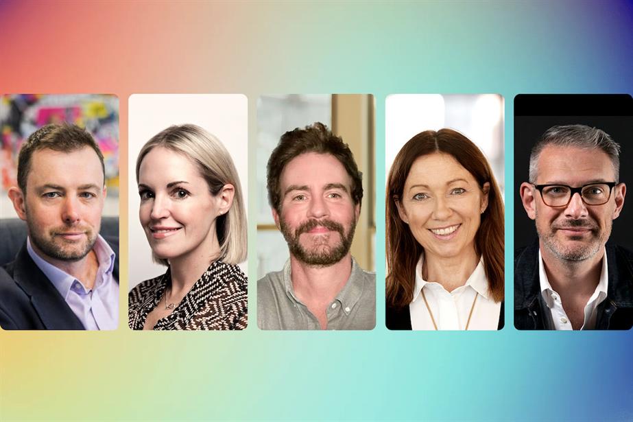 A collage of individual photos of Peter Reid, Ranae Heuer, Aaron Lang, Kate Howe (MSQ global executive director) and Michael Lebowitz