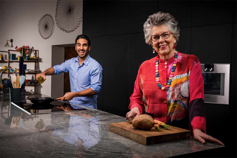 Still from TV show Cook Clever, Waste Less with Prue & Rupy