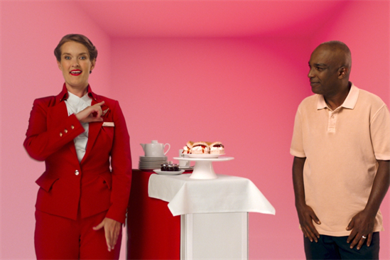 Virgin Atlantic "International week of deaf people" by Lucky Generals and 4Creative